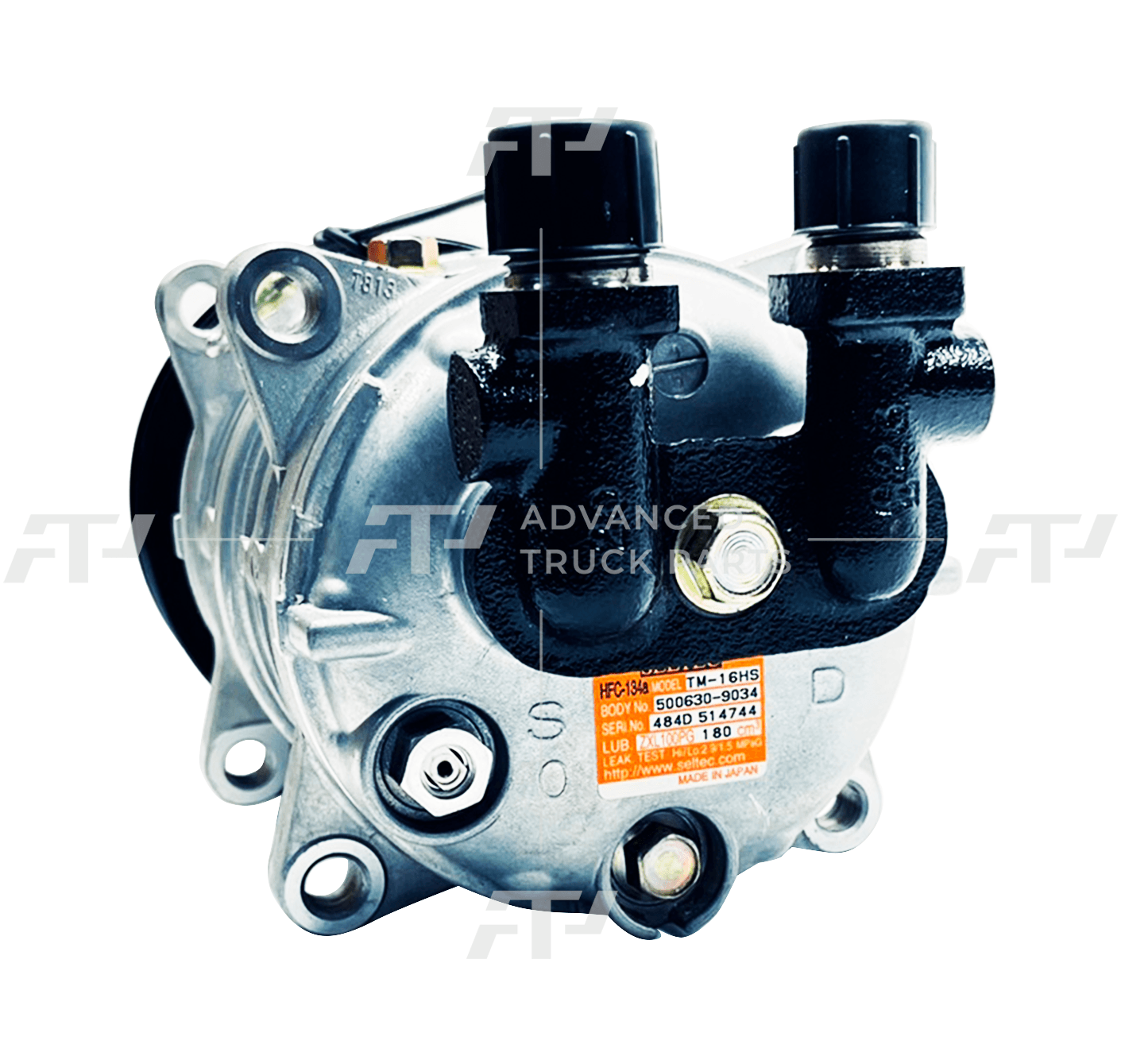 10056011 Seltec A/C Compressor Valeo Seltectype Tm16 Ear Mount 12V For Iveco