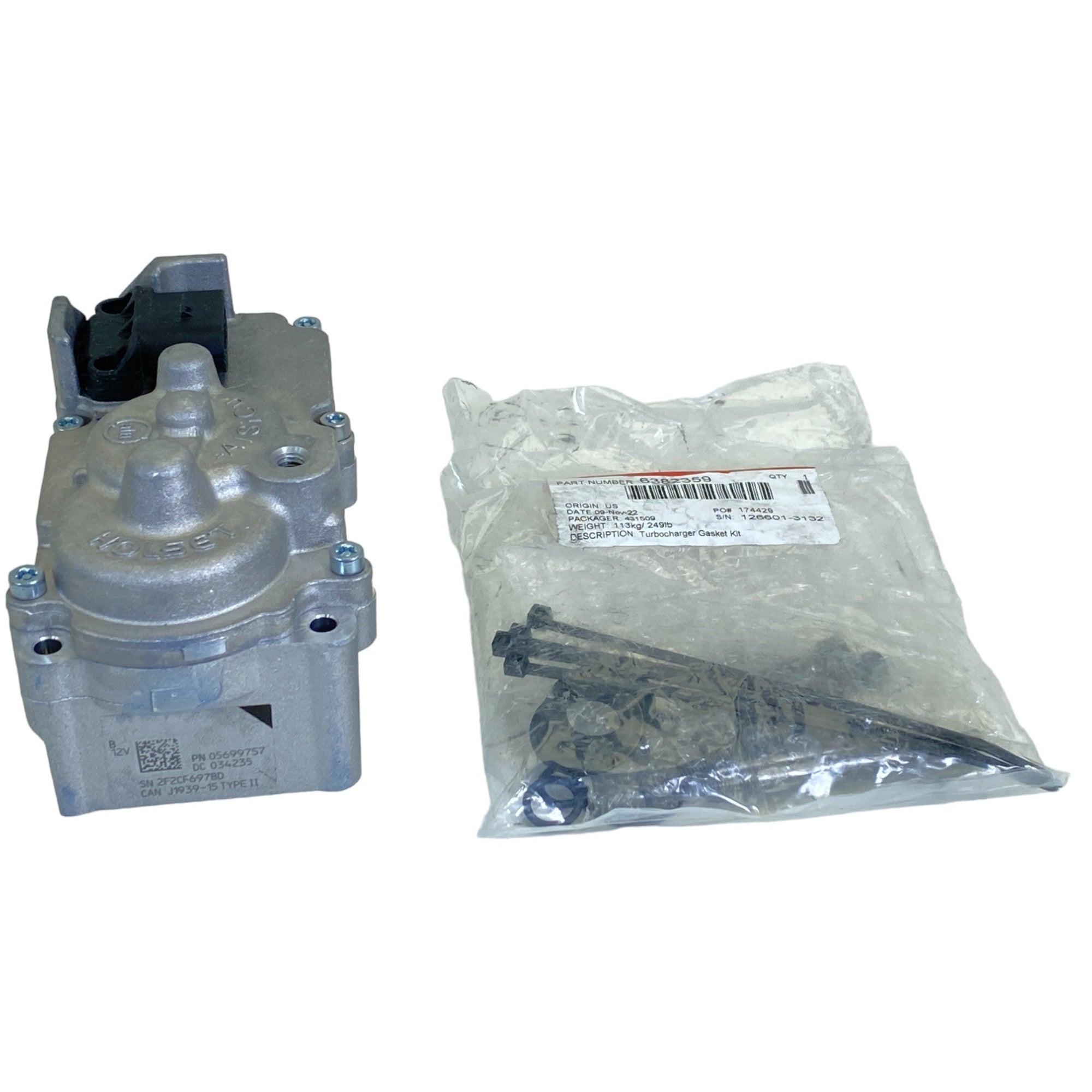 2296205Pex Genuine Paccar Mx13 Turbocharger Turbo Actuator Peterbilt Kenworth