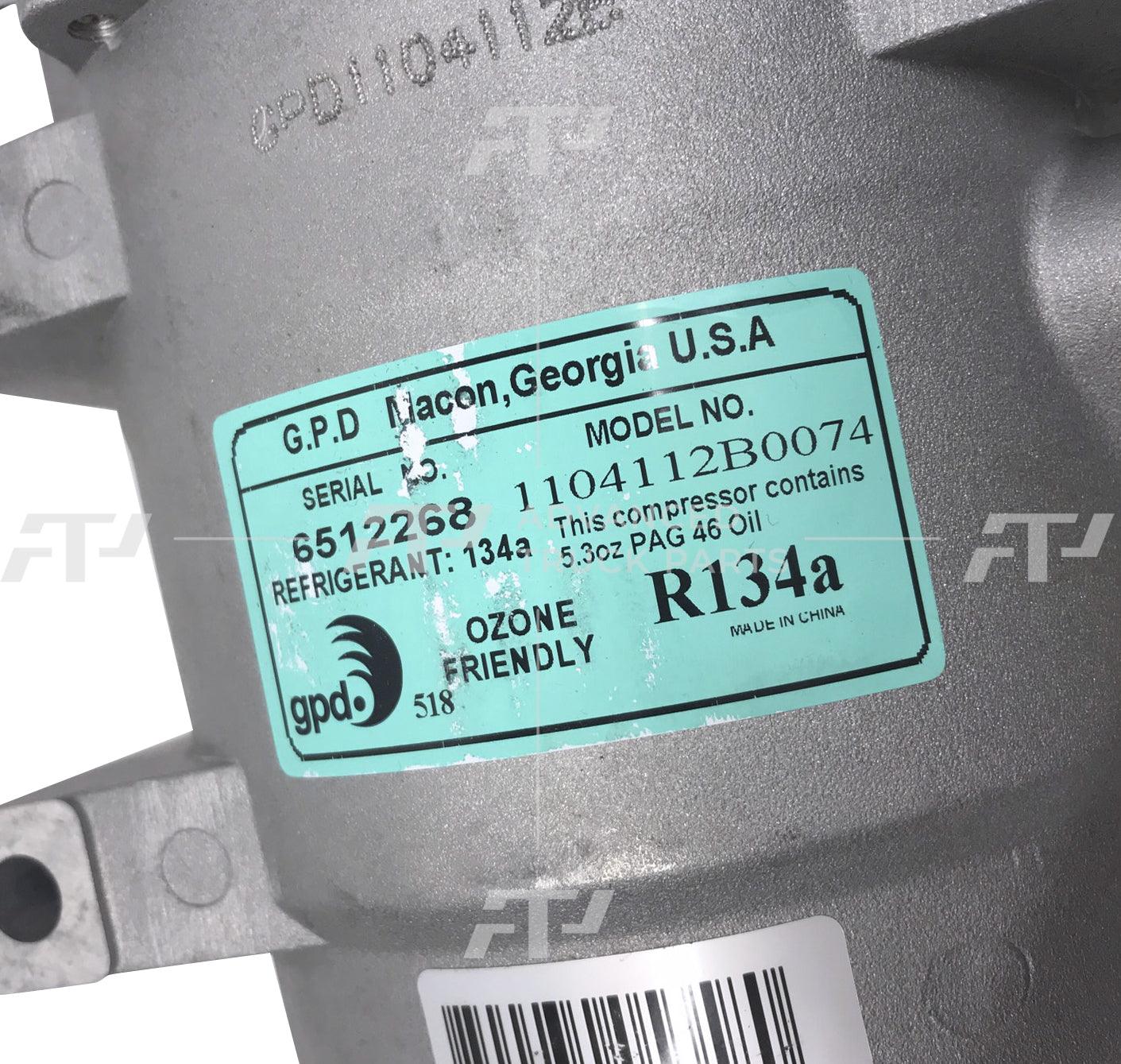 6512268 Gpd A/C Compressor For Ford