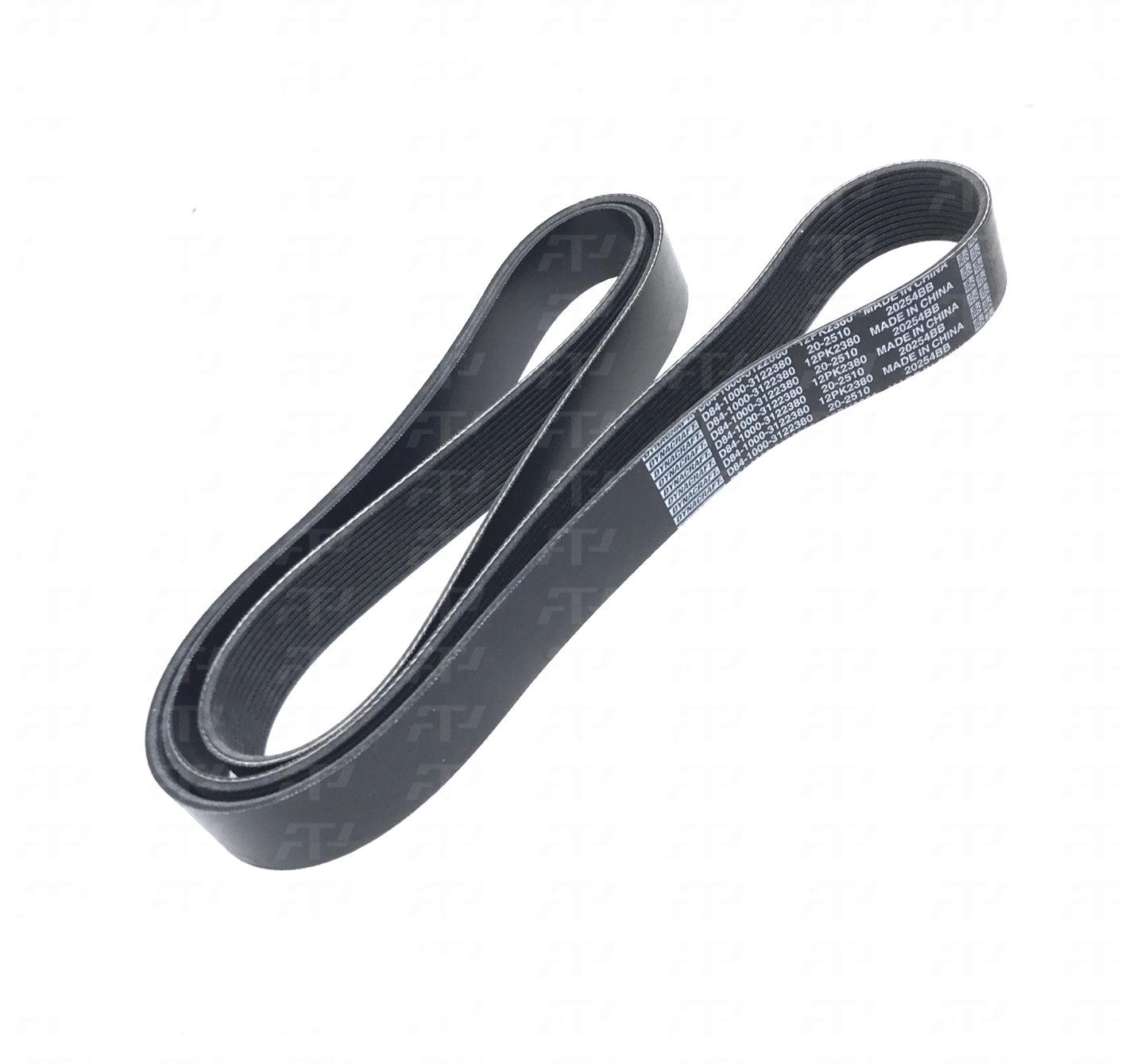 D84-1000-3122380 Genuine Paccar Belt Poly 2380Mm 12 Ribs X 2380 Ori