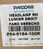 P54-6103-10000R Paccar Right Side Halogen Headlight Assy For Kenworth T680 2013-2021