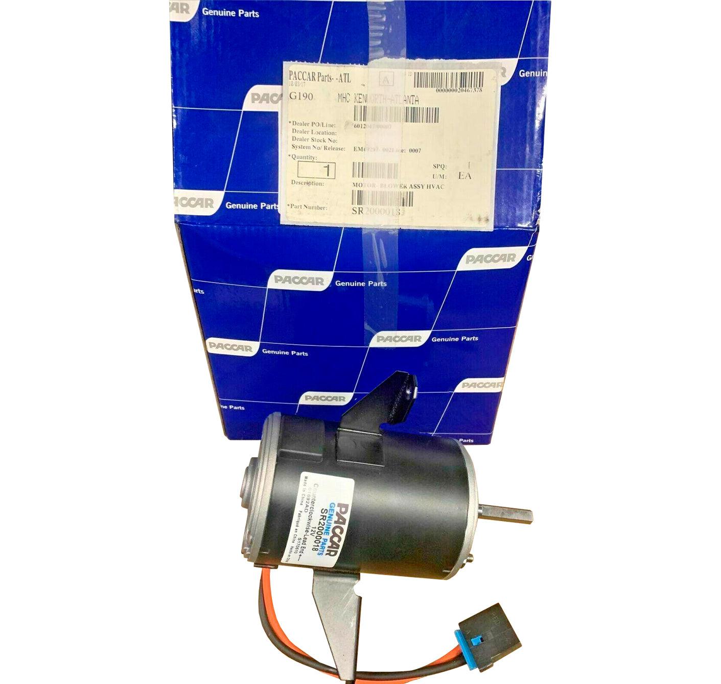 Sr2000018 Genuine Paccar Motor-Blower Assy Hvac